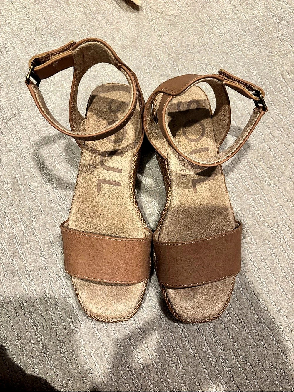 Soul Naturalizer Gloria Espadrille Wedge Sandal Brown